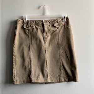 Khaki Skirt